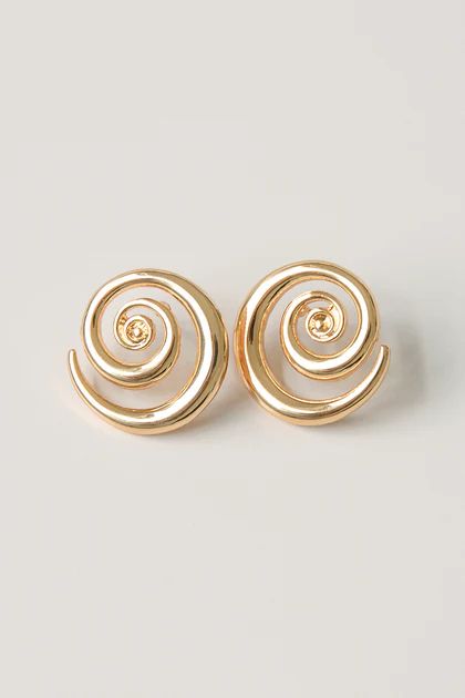 Scarlet Swirl Earrings | SABO SKIRT (Global)
