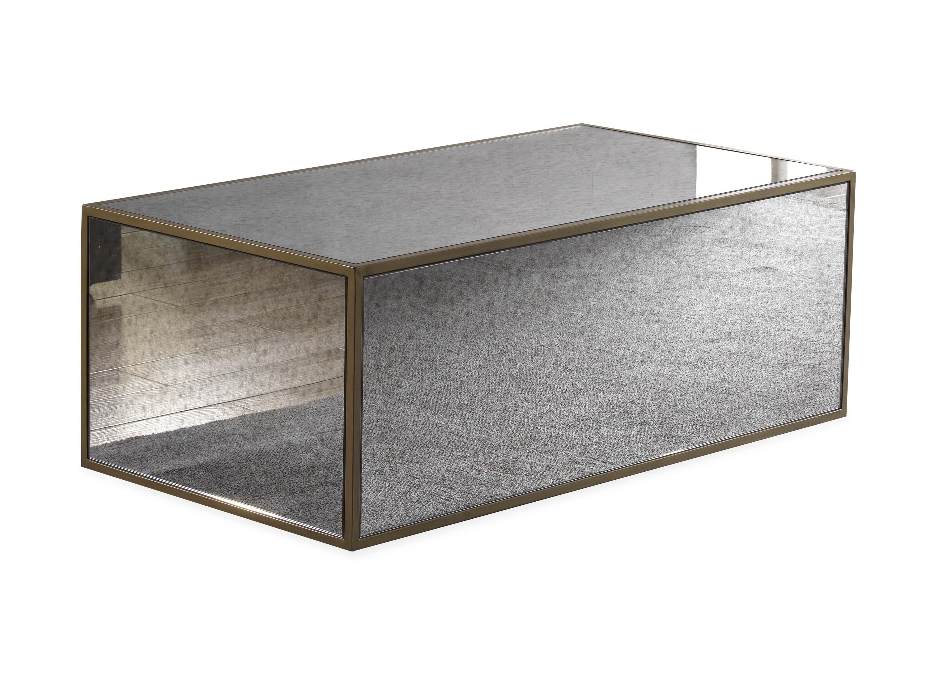 Lana Mirrored Coffee Table by Inspire Me! Home Decor | TOV Furniture