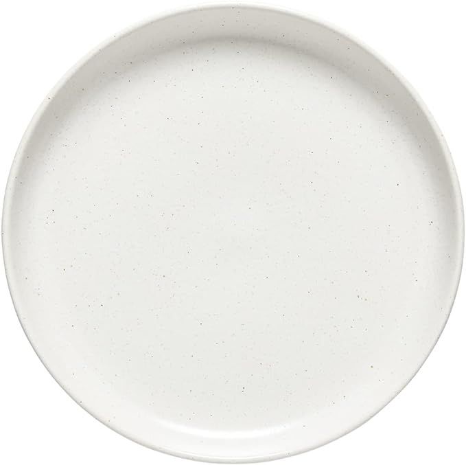 Casafina Ceramic Stoneware 9'' Salad Dessert Plate - Pacifica Collection, Salt White | Microwave ... | Amazon (US)