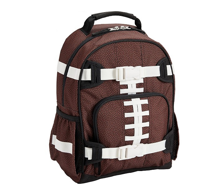 Mackenzie Football 3-D Backpacks | Pottery Barn Kids