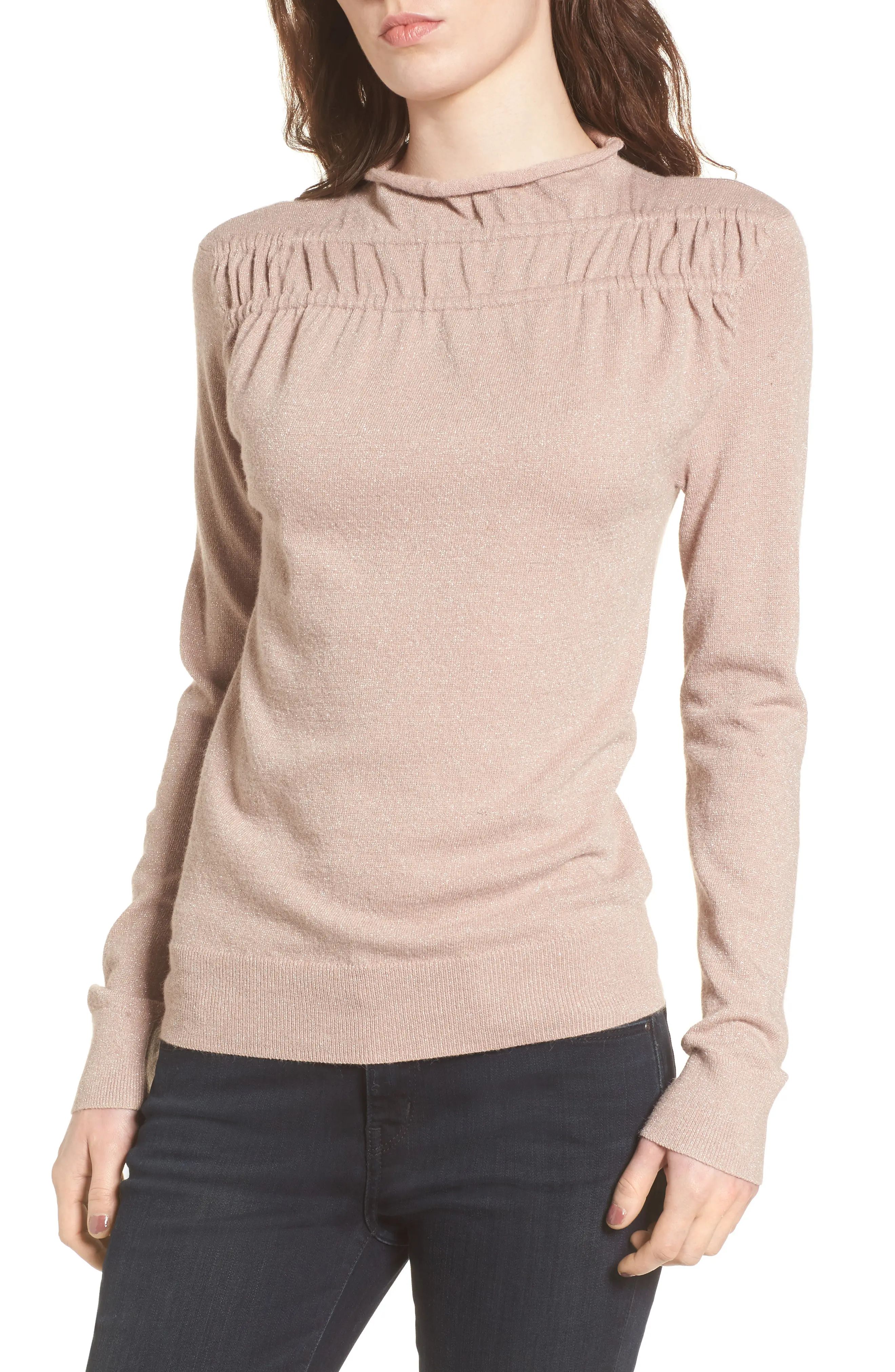 Gathered Sweater | Nordstrom