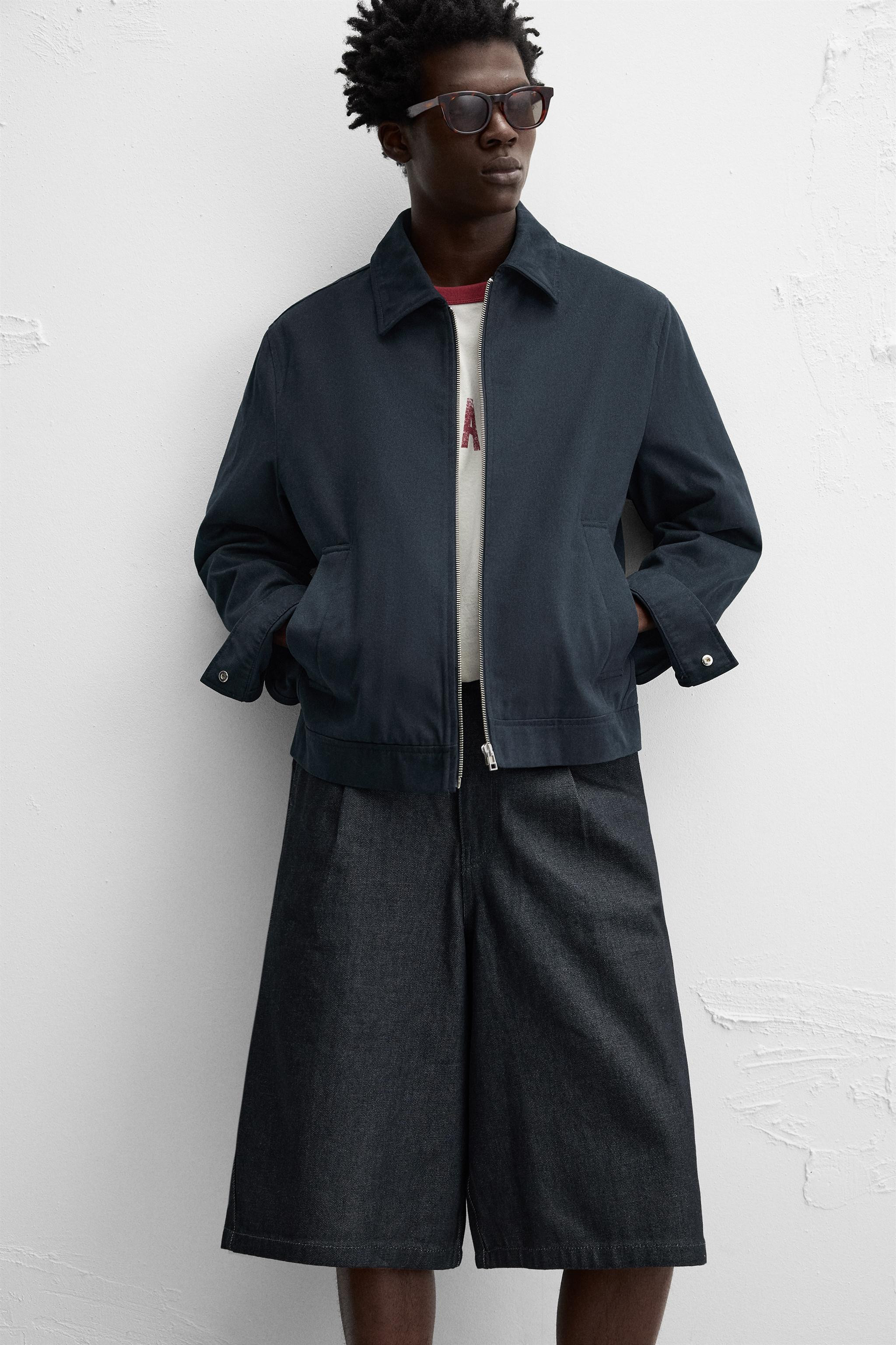 REGULAR FIT COTTON JACKET | Zara UK