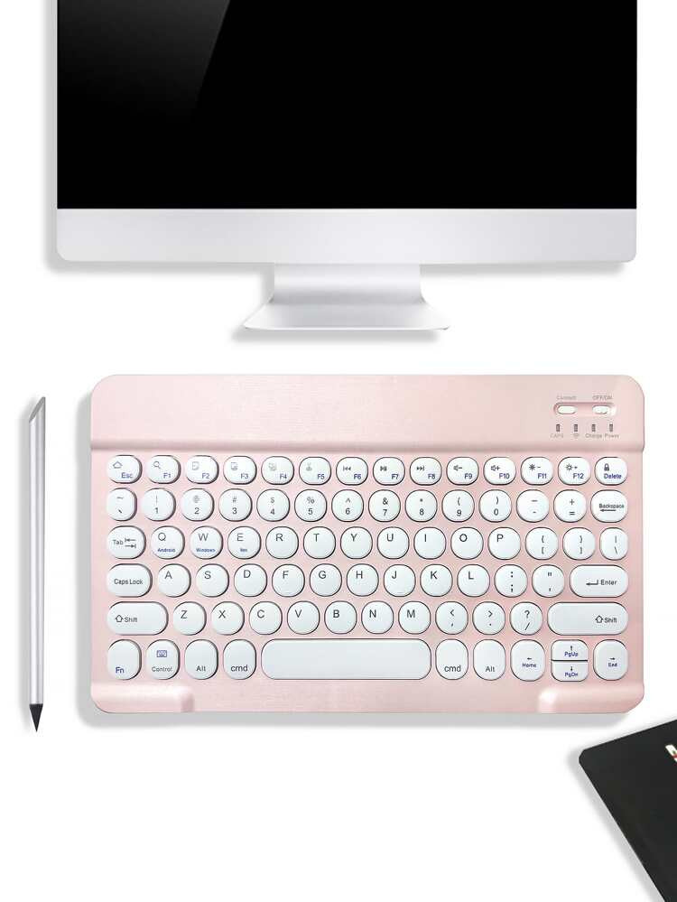 Color Block Wireless Keyboard | SHEIN