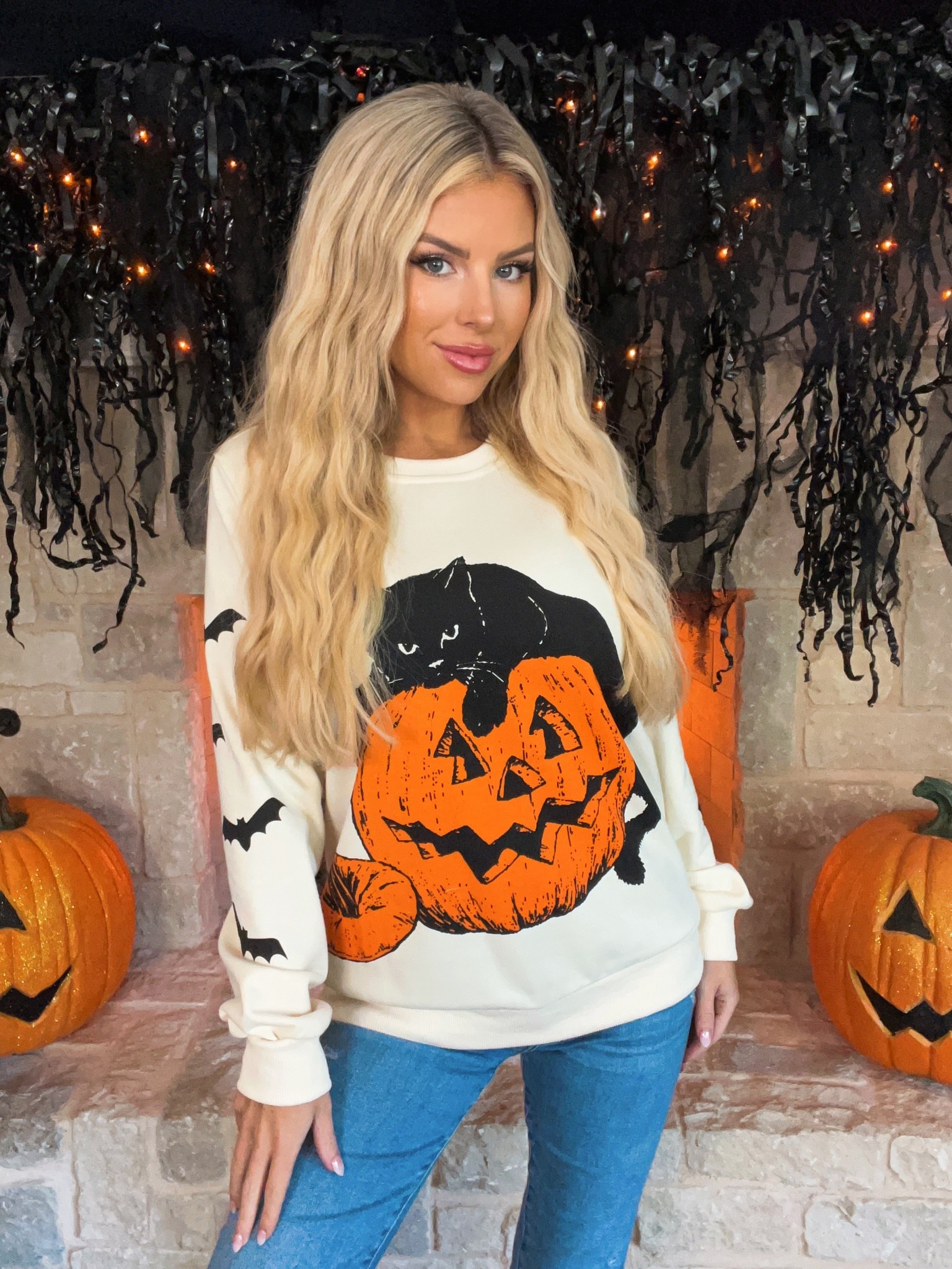 Halloween sweater. Amazon Halloween top. 90s Halloween style 