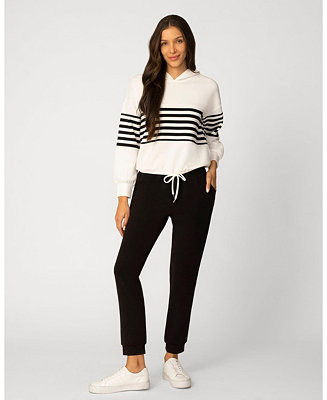 Women's Stripe Hoodie Set | Macy's