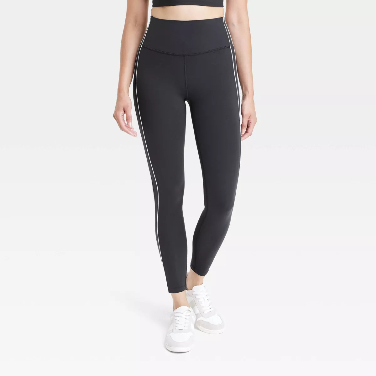 Women's Everyday Soft High-Rise Piped 7/8 Leggings - All In Motion™ | Target