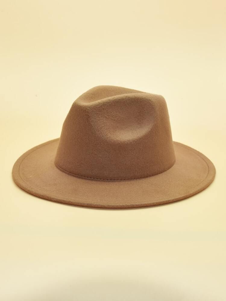 Toddler Kids Solid Fedora Hat | SHEIN