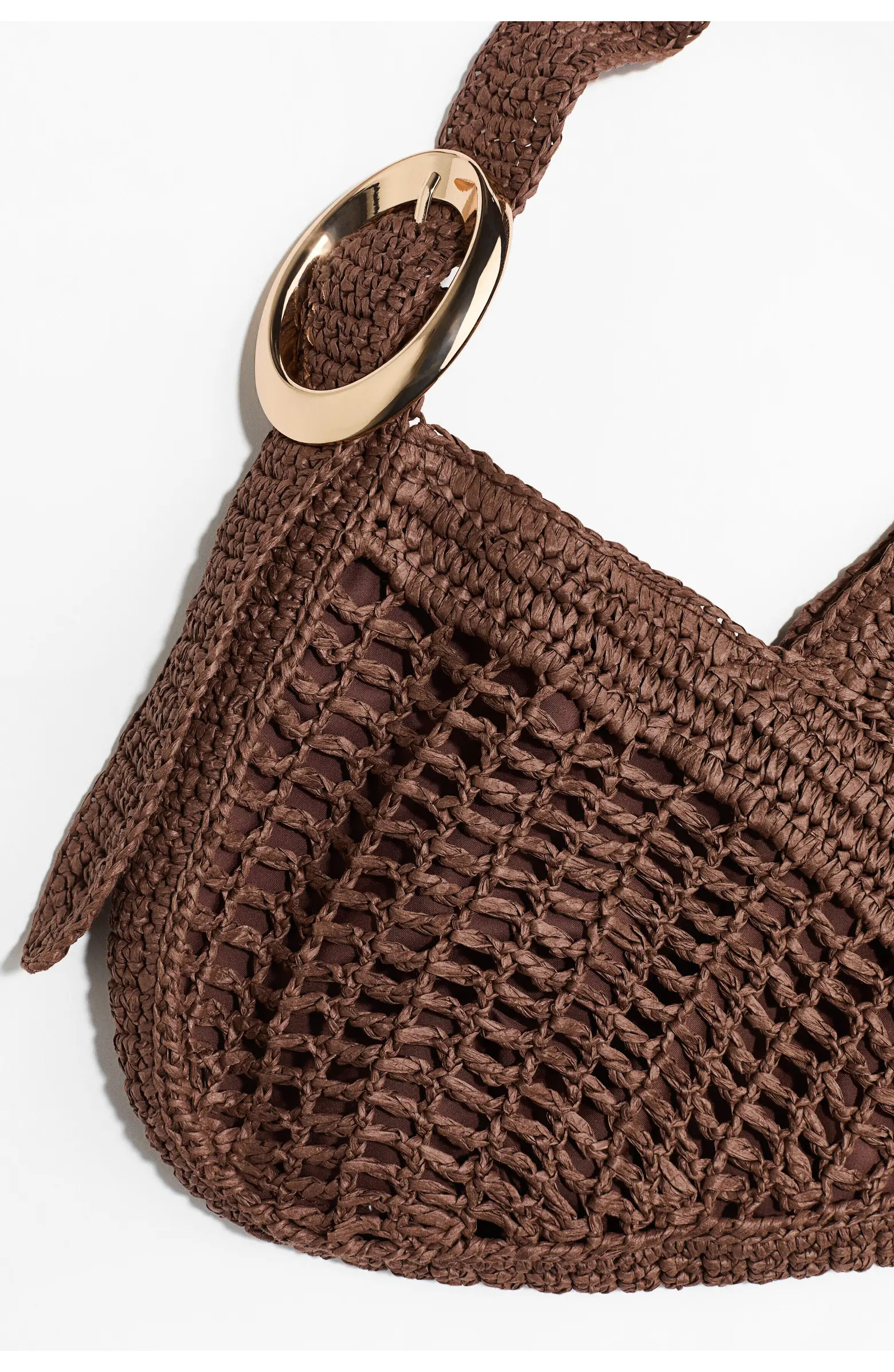 H&M Straw Shoulder Bag | Nordstrom | Nordstrom