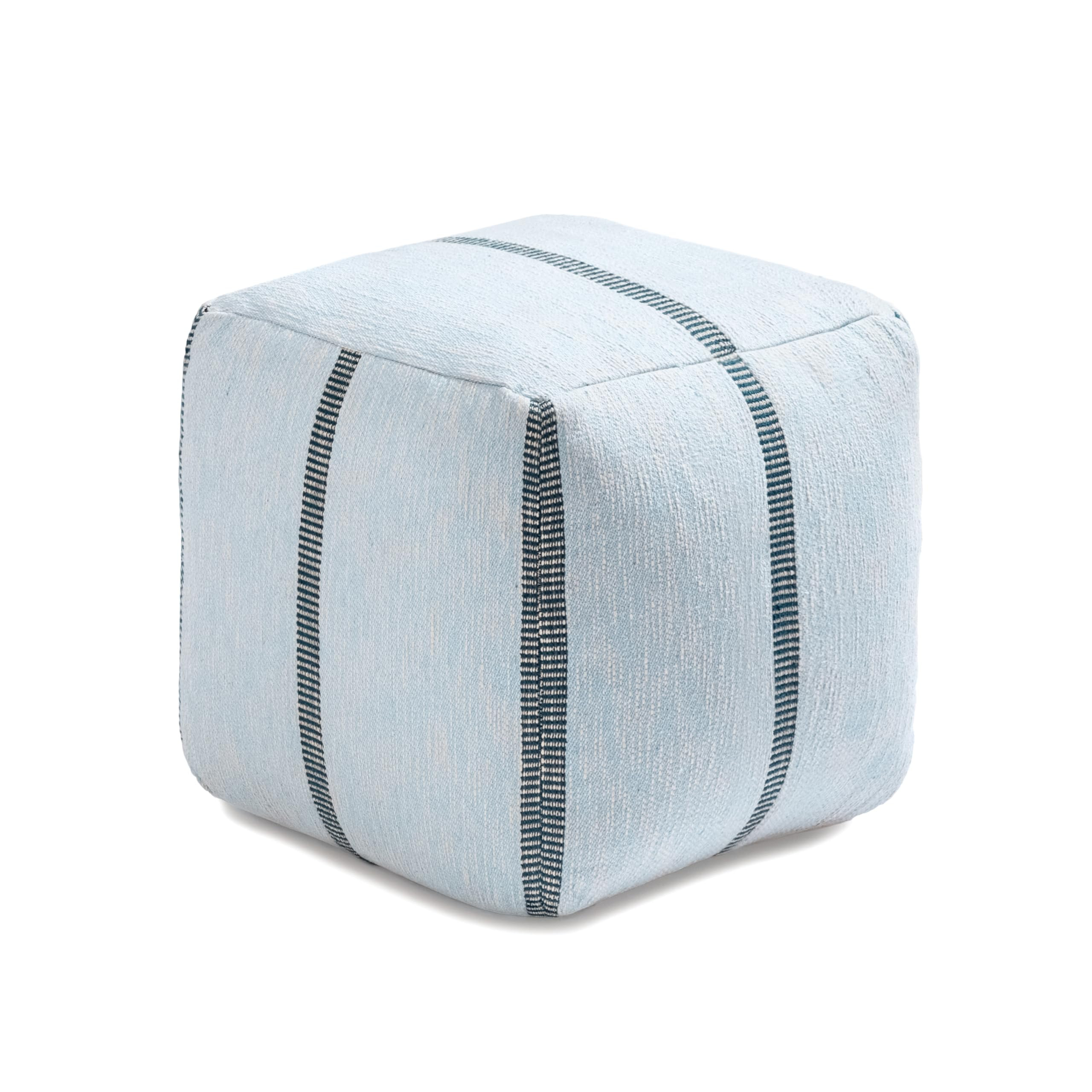 Anji Mountain 100% Handmade & Handcrafted Comfortable Home Décor Pouf Ottoman Footrest for Livin... | Amazon (US)