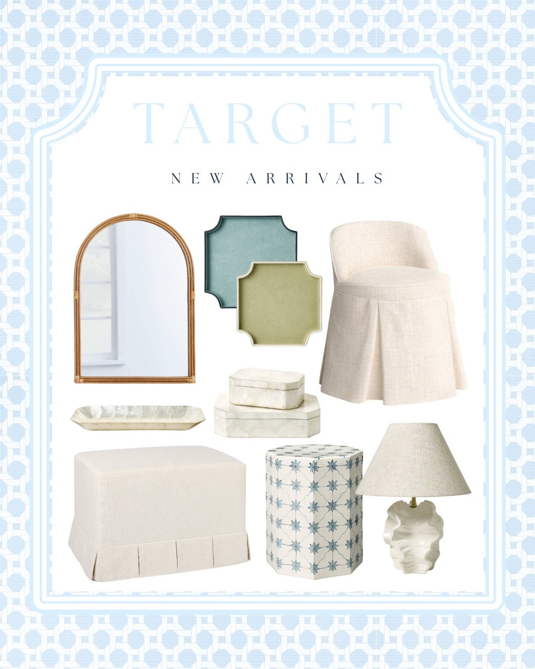Target nailed it with these new arrivals 🤍 Soft neutrals, tailored silhouettes, and coastal textures that feel so high-end. These pieces are giving serious Serena & Lily vibes… without the Serena & Lily price tag ✨ Linking all my favorite Target finds for an easy coastal refresh for Springg

#LTKFindsUnder50 #LTKFindsUnder100 #LTKHome