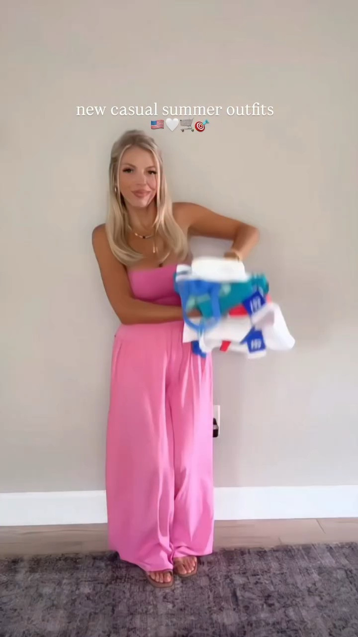 “Target Finds” 🎯 and I’ll send dets right to your inbox with 🔗’s to my favorite @target finds right now! 

Absolutely loving all the Americana vibes for summer and 4th of July, the dresses are bathroom friendly with shorts you can easily pull down to go to the bathroom 👀 which look is your fave?! 

#target #targetfinds #ootd #momstyle #summeroutfits