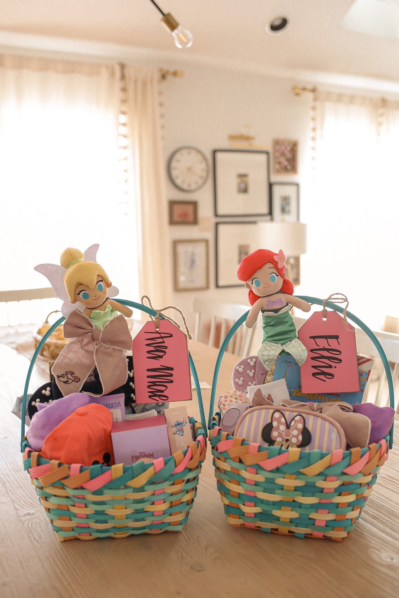 Disney World baskets for the girls! ✨✨

in the early stages of planning our disney world trip, i decided to gift all of the goodies i was buying for the girls in a disney world basket! i gifted these to them about a week before we left which definitely added to the excitement!

i added disney shirts, ears, books, socks, bows, magic bands, and nuimos! i also found glitter, swimsuits, and coverups to add in!

Disney world
Disneyland
Disney trip 

#LTKTravel #LTKFamily #LTKMens