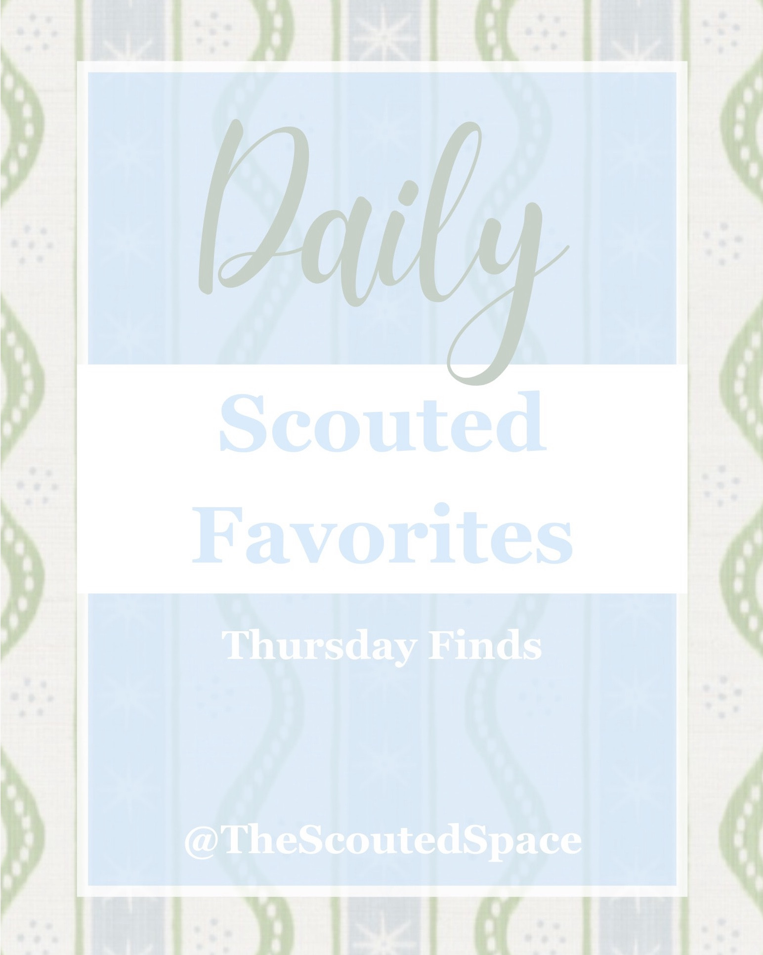 Thursday Finds!

Some recent shopping-spree favorites that I just had to share!

#LTKStyleTip #LTKHome #LTKGiftGuide