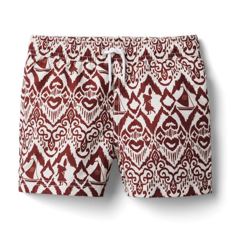 Disney Moana Ikat Swim Trunk | Janie and Jack
