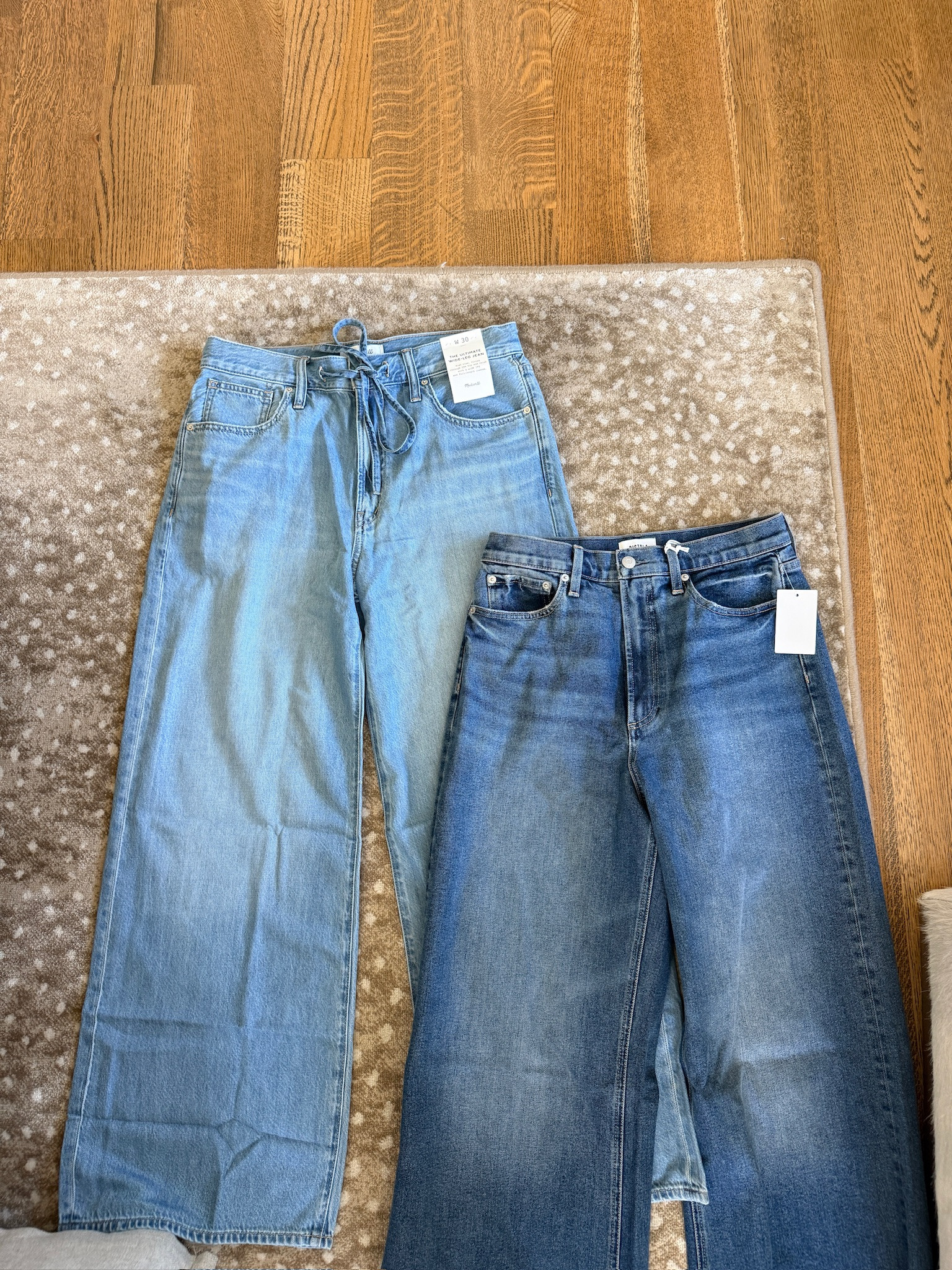 Madewell jeans 👖 

Sized up one for the bump but still didn’t fit lol, post pregnancy jeans!!

Madewell, madewell jeans, wide leg jeans, wide leg jeans for moms, mom jeans, grace white

#LTKootd #LTKgrwm #LTKmomlife