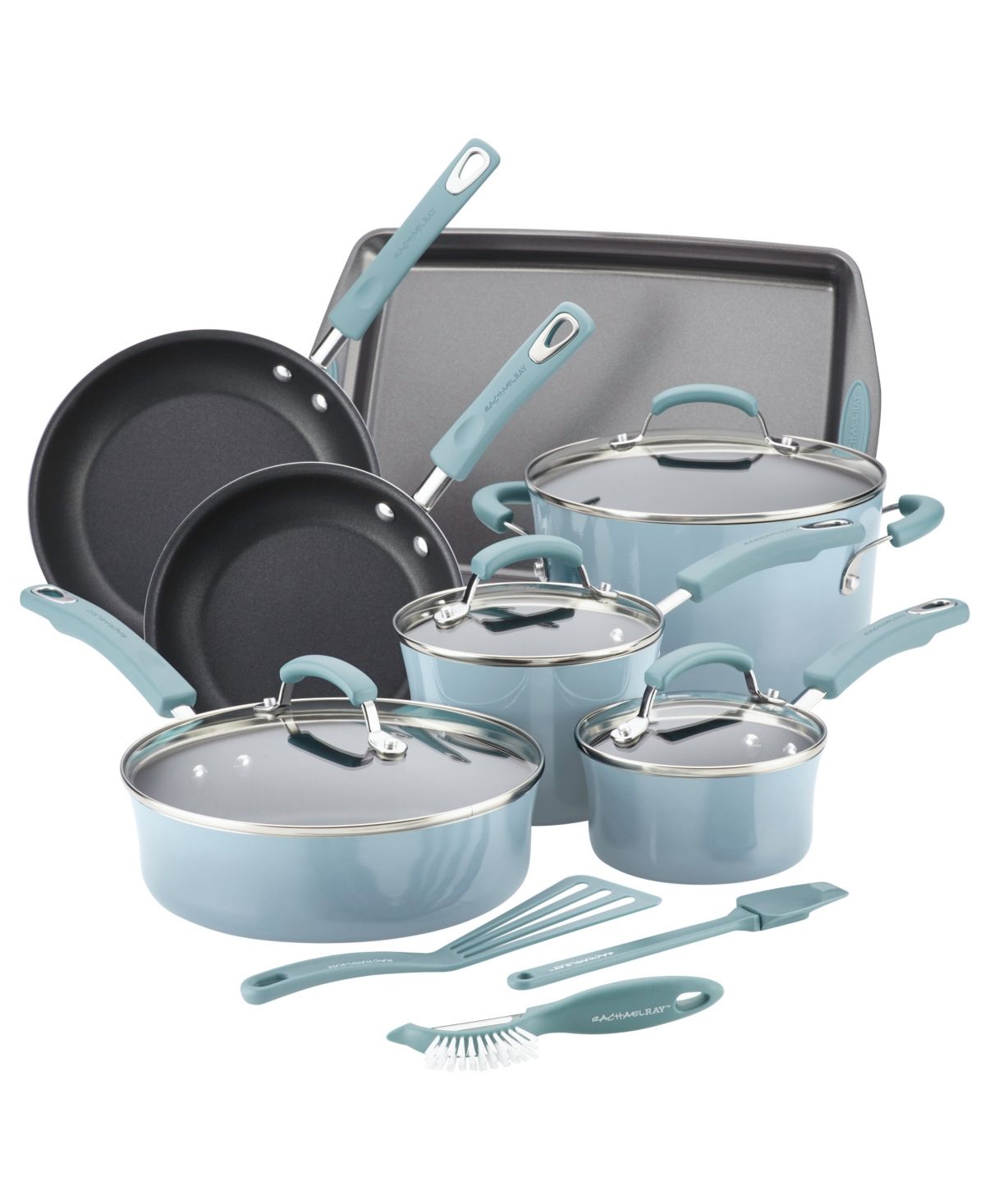 Rachael Ray 14-Pc. Nonstick Cookware Set, Created for Macy's | Macys (US)