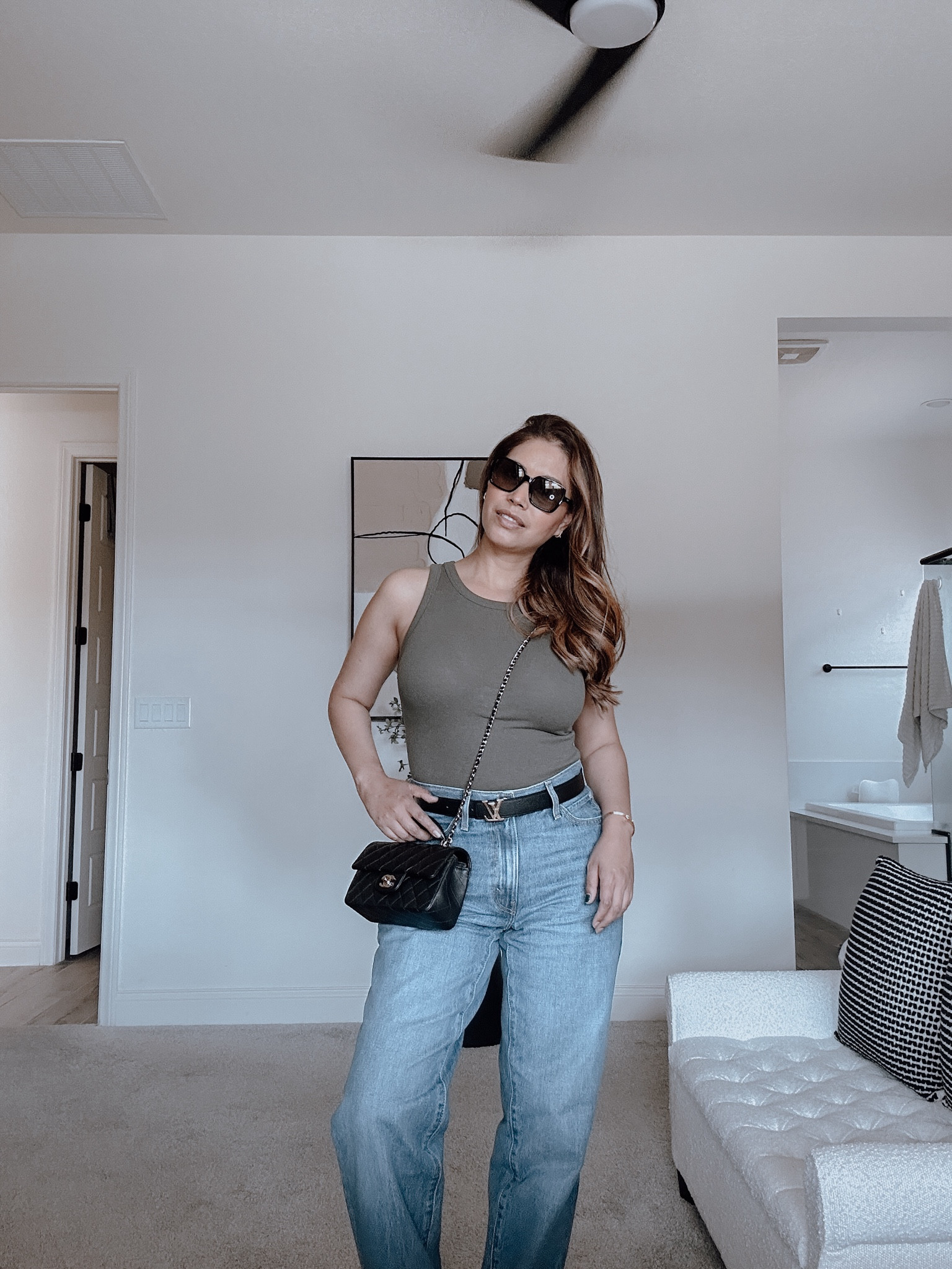 GRWM outfit of the day. 
Reel over on Instagram 😊

#LTKVideo #LTKover40 #LTKstyletip