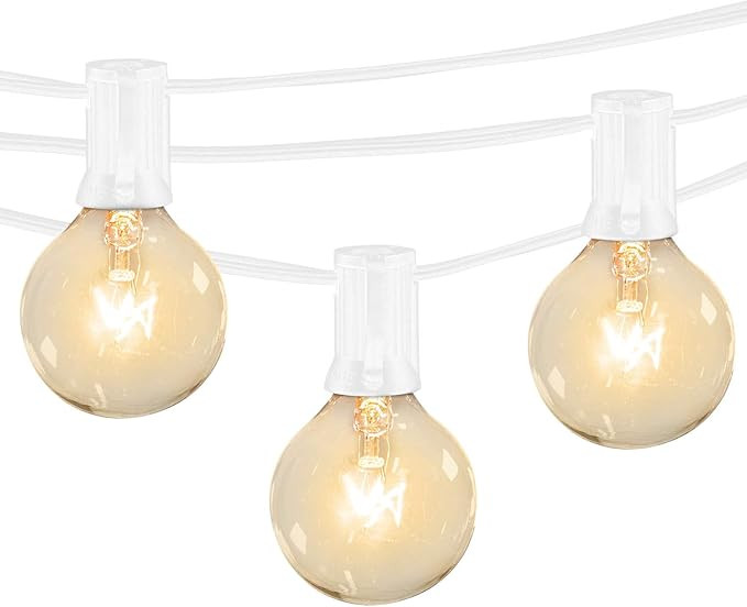 50Feet Bubble String Lights with 50 Clear Bubble Bulbs for Indoor Or Outdoor Commercial Decor, Wa... | Amazon (US)