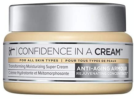 IT Cosmetics Confidence in a Cream - Facial Moisturizer - Reduces the Look of Wrinkles & Pores, V... | Amazon (US)