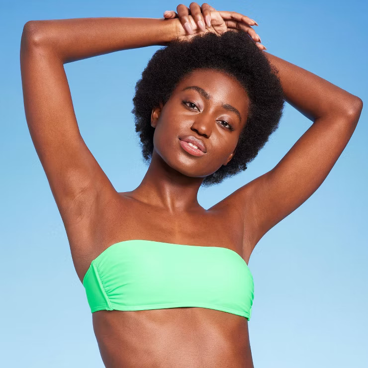 Women's Bandeau Bikini Top - Wild Fable™ | Target
