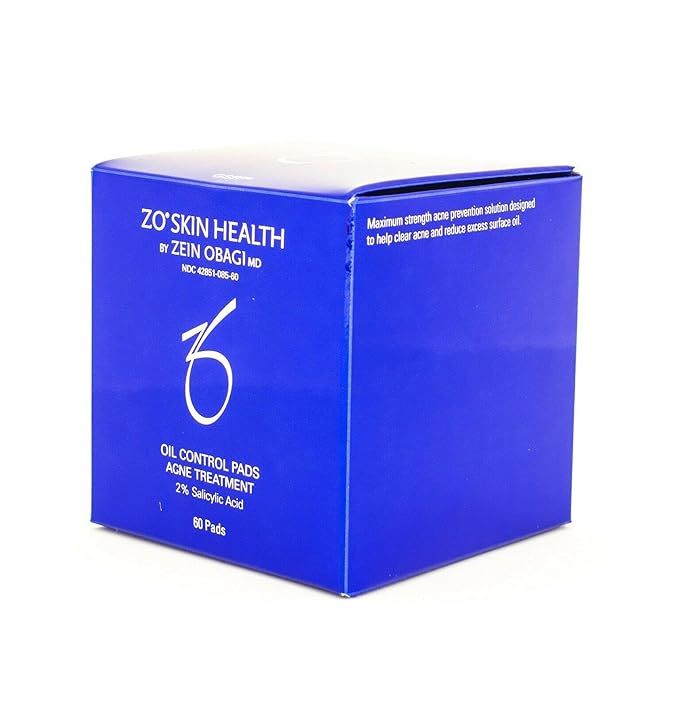 ZO Skin Health Oil Control Pads Acne Treatment, 2% Salicylic Acid- 60 pads formerly called"ZO MED... | Amazon (US)