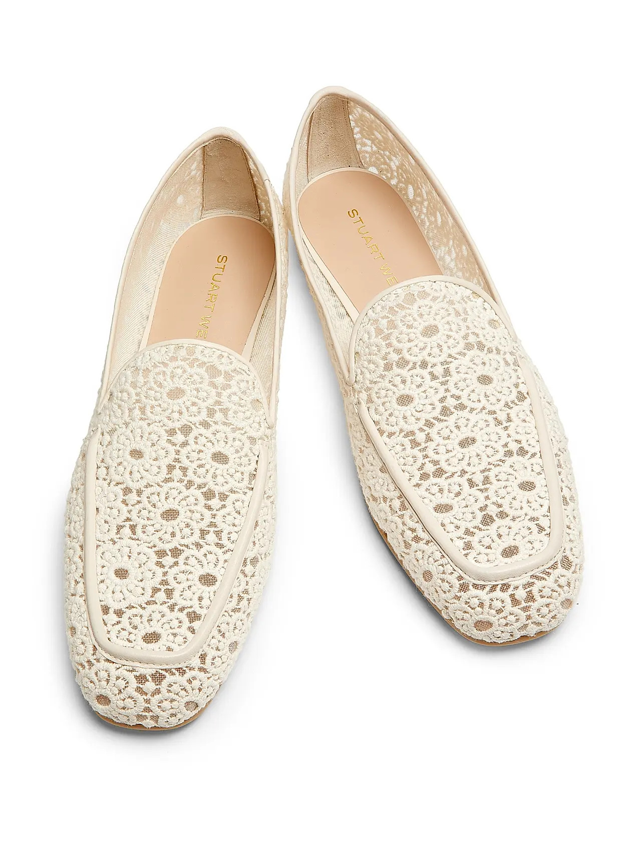 Lee Crochet Leather Loafers | Saks Fifth Avenue