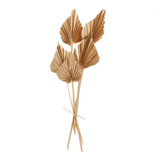 Gold Dried Palm Leaf Bunch | World Market