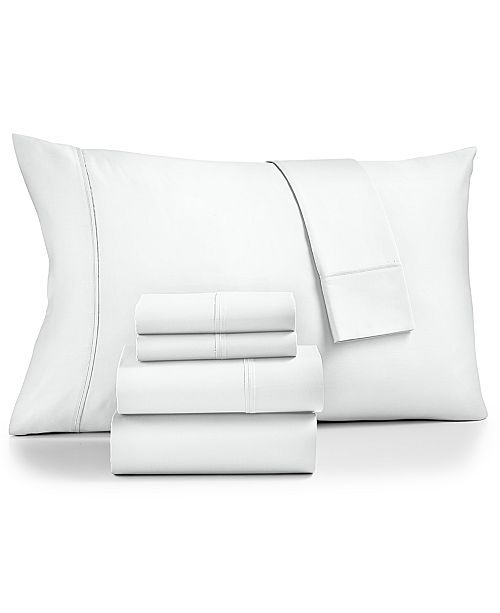 Fairfield Square Collection Brookline 1400-Thread Count 6-Pc. Queen Sheet Set  & Reviews - Sheets... | Macys (US)