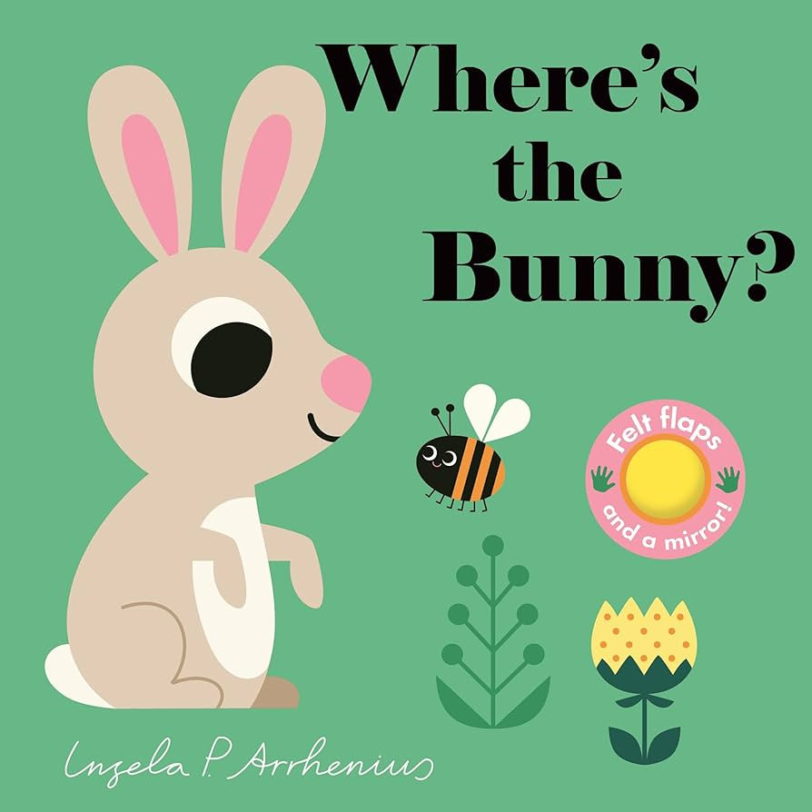 Where's the Bunny?: (An Interactive, Sensory Lift-the-Flap Book with Felt Flaps and a Mirror for ... | Amazon (US)