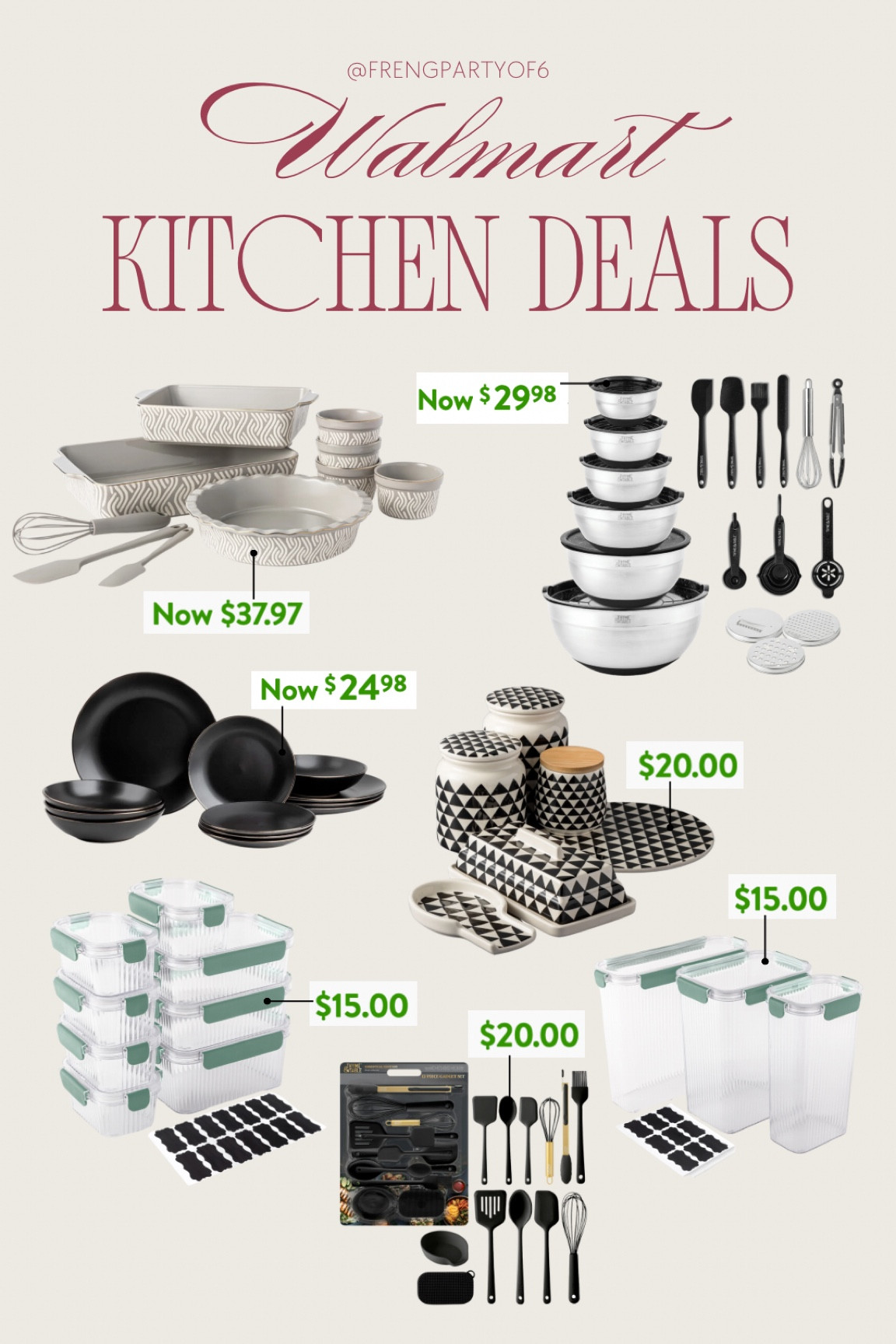 Walmart kitchen deals!!

#LTKCyberWeek #LTKHome #LTKSaleAlert