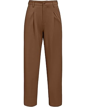 Arach&Cloz Women's Stretch Wrinkle-Free Comfort Ankle Work Pants Fall 2025 | Amazon (US)