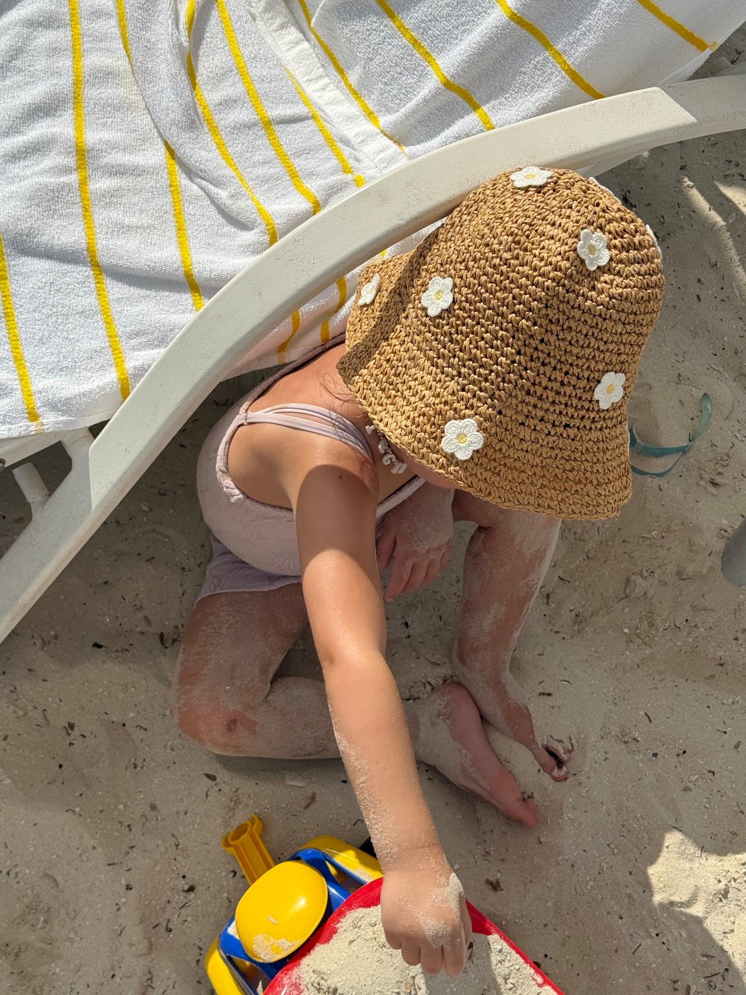 Are these not the cutest toddler straw beach hats you’ve ever seen 🤩☀️ 

#LTKBaby #LTKTravel
