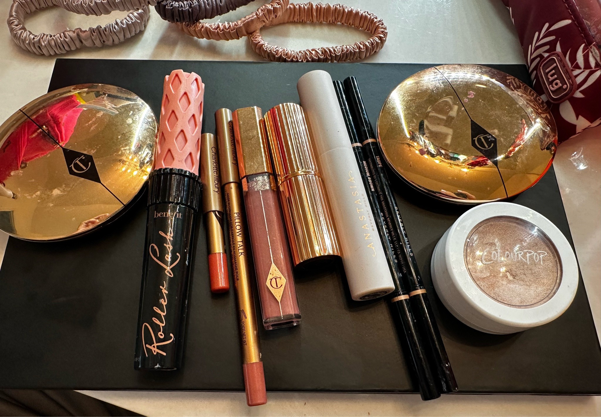 All my makeup favs! Foundation, blush, bronzer and contour are all Seint! Linked everything here minus Seint and other retailers below also! 

#LTKBeauty #LTKGiftGuide #LTKFindsUnder50