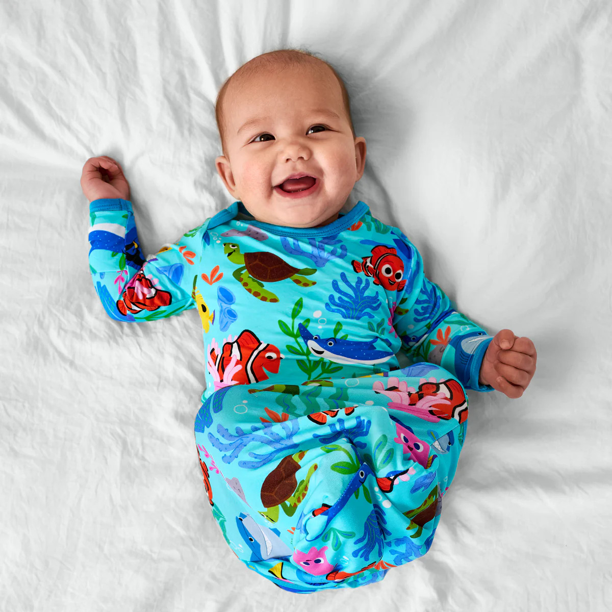 Disney Nemo's Reef Infant Gown | Little Sleepies