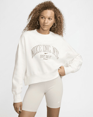Nike Sportswear Phoenix Fleece Women's Over-Oversized Crew-Neck Graphic Sweatshirt | Nike (US)