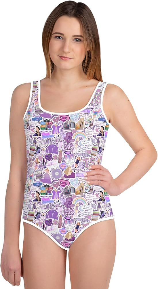 Taylor Youth Swimsuit, T Swift Swimsuit, Swift Merch, Tayler Gift, | Amazon (US)