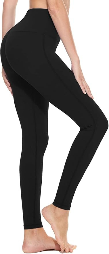 BALEAF Leggings for Women with Pockets Tummy Control Compression Workout Athletic Running High Wa... | Amazon (US)
