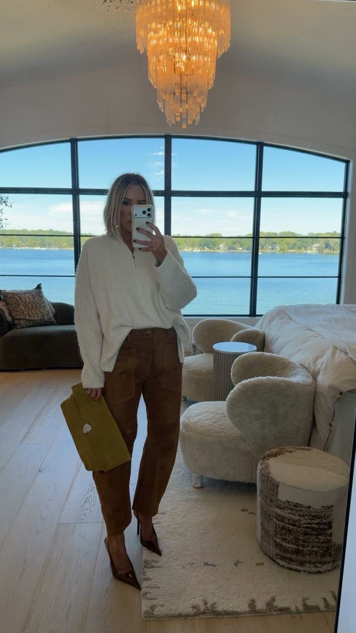 MUST have suede pants .. bougie but worth every penny! 🔥🔥🔥