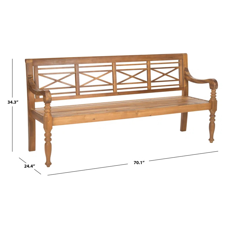 Paull Outdoor Bench | Wayfair North America