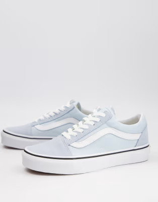 Vans Old Skool trainers in light blue | ASOS (Global)