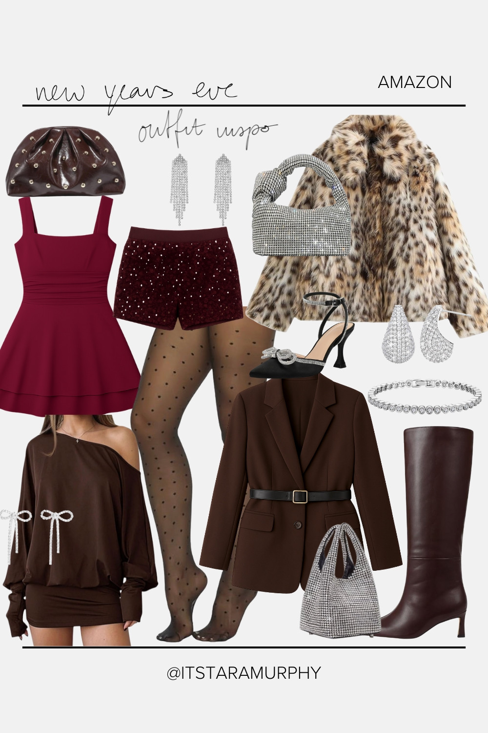 Easy NYE pieces that will get to you FAST! Shop all of my nye inspo on my LTK! 🫶🏼✨

#LTKTravel #LTKFindsUnder100 #LTKgrwm