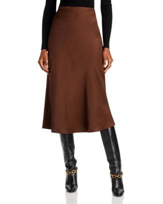 Midi Satin Slip Skirt - Exclusive | Bloomingdale's (US)