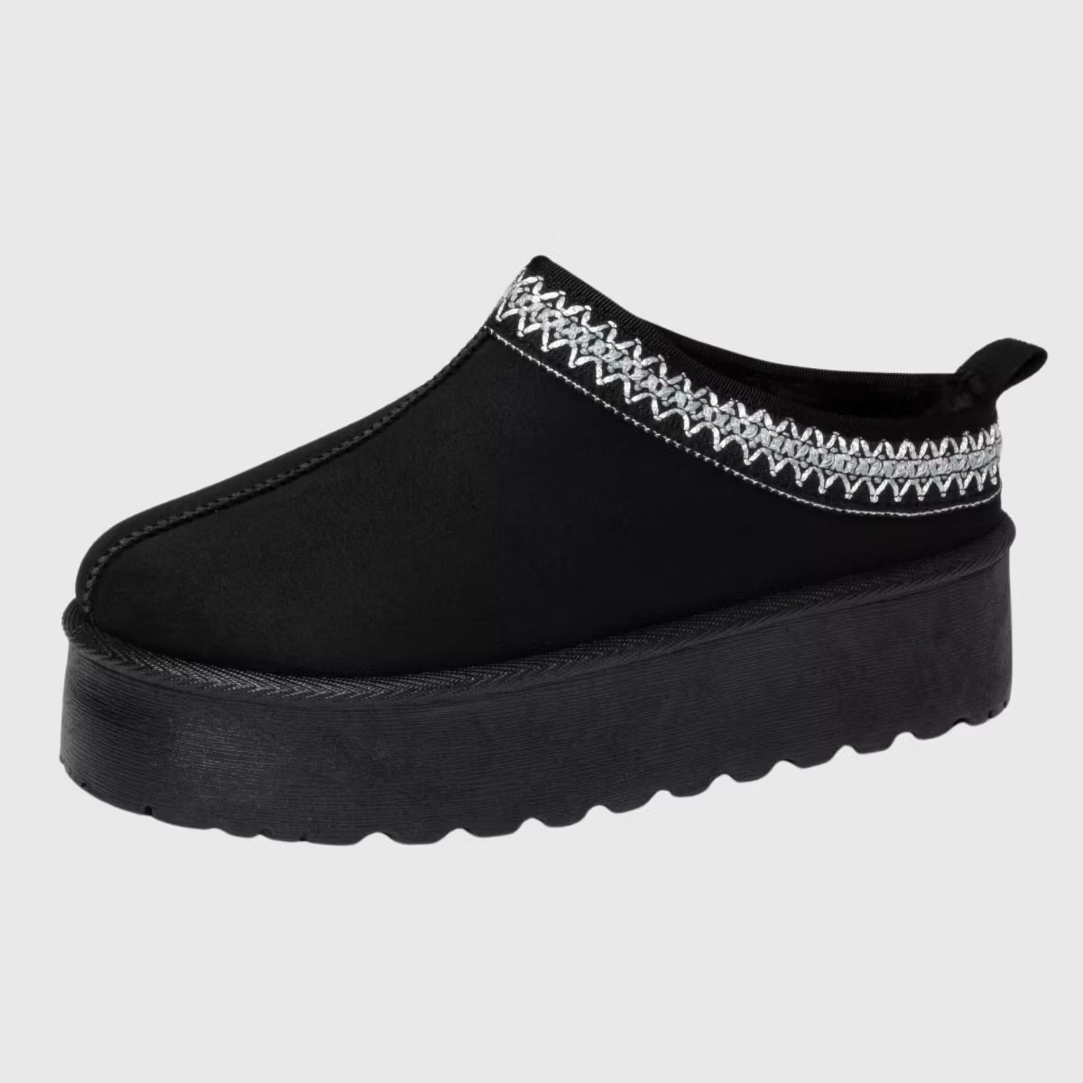 Alpine Swiss Emily Womens Platform Slippers Faux Fur Warm Slip On Clog Shoes Short Ankle Boots | Target