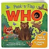 Who: Peek-a-Flap Board Book    Board book – Lift the flap, July 1, 2016 | Amazon (US)