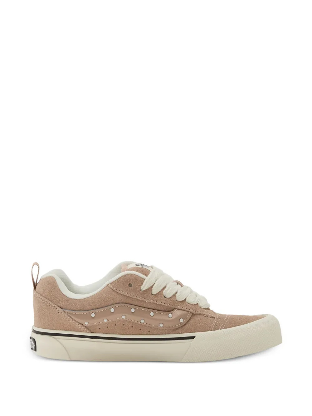 Vans Knu Skool embellished suede sneakers - Pink | Farfetch Global