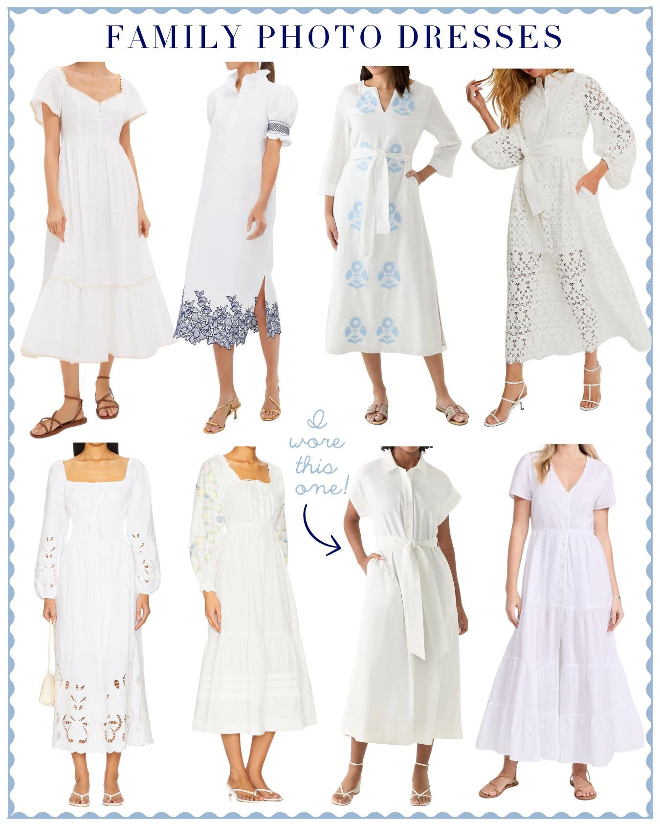 I hope this helps anyone searching for a family photo dress that fits them! The struggle was real for me, but I ordered and tried on all of these and really liked them! 

#LTKFamily