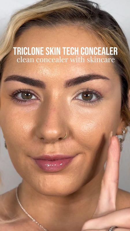 A clean concealer with coverage and skincare ingredients ✨👏🏻🏃🏼‍♀️ Absolutely obsessed with this Haus Labs Triclone Skin Tech Tech concealer in shade 11 Light Neutral 🤍 Click below to shop! #LTKSummerSales

#LTKBeauty #LTKU #LTKVideo
