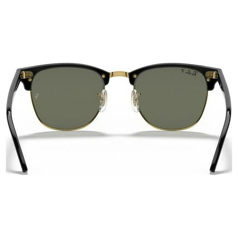 Sunglasses Ray-Ban RB 3016 901/58 Clubmaster Black G-15 Green | Walmart (US)