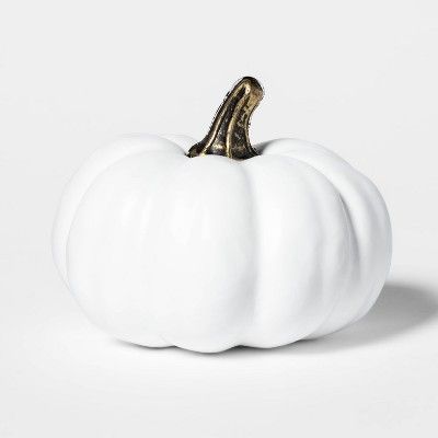 Painted Halloween Pumpkin Mini White - Hyde & EEK! Boutique™ | Target