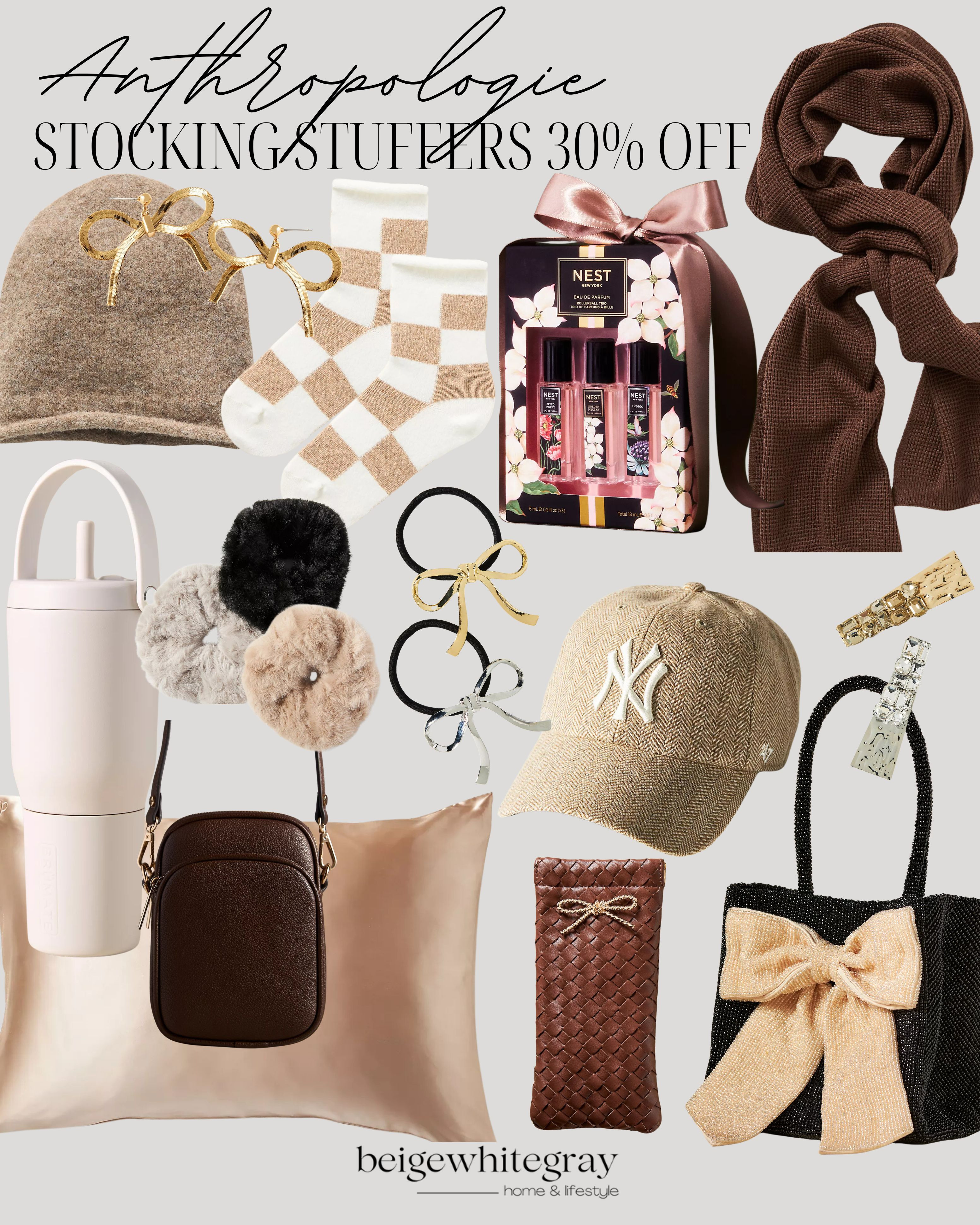 30% Off Stocking Stuffers at Anthropologie!
Anthropologie Black Friday Sale / Anthropologie Sale / Stocking Stuffers for Her / Beauty Minis / Skincare Essentials / Jewelry Finds / Cozy Socks / Lip Balms / Scented Candles / Hair Accessories / Travel-Sized Perfumes / Face Masks / Bath Bombs / Nail Care Kits / Small Gadgets / Mini Makeup / Hand Creams / Fun Keychains / Portable Chargers / Tea & Coffee Samples / Scrunchies & Hair Clips / Compact Mirrors / Wellness Snacks / Small Notebooks / Essential Oils / Cute Phone Accessories / Reusable Tote Bags 

 

#LTKCyberWeek #LTKHoliday #LTKSaleAlert